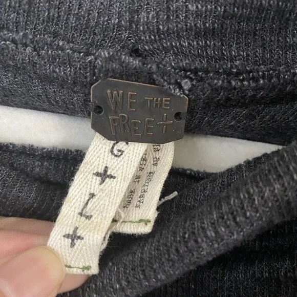 Free People We the Free Womens Sweater Large Split Back Cowl Neck OB536113 - Picture 8 of 10